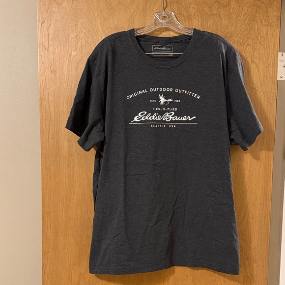 Eddie Bauer Other - Eddie Bauer Vintage Style Men's Charcoal Tee